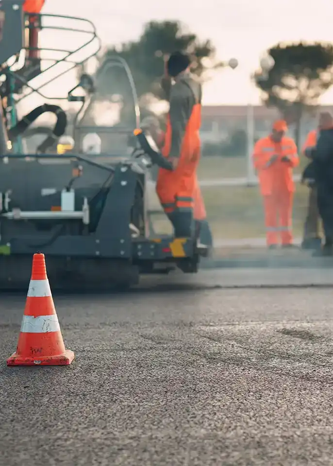 asphalt installation